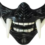 Маска Самурая чорна
