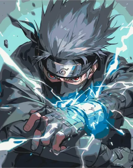 Картина по номерам ORIGAMI "Аніме Наруто: Какаші сенсей"