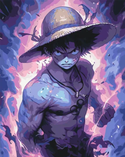 Картина по номерам ORIGAMI ВанПіс - Манкі Д.Луффі