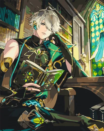 Картина по номерам ORIGAMI "Геншин - Аль Хайтам"