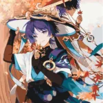 Картина по номерам ORIGAMI Геншин - Мандрівник