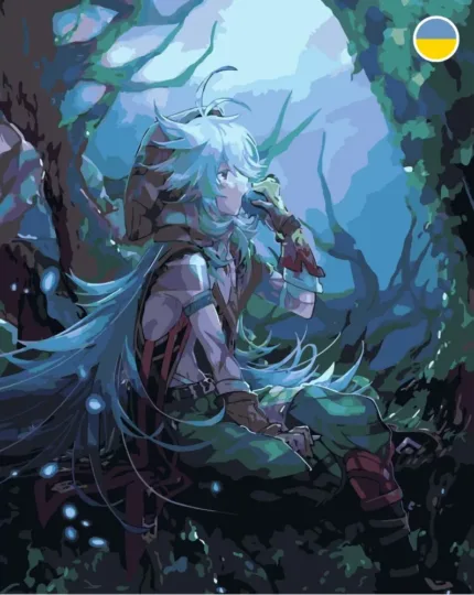 Картина по номерам ORIGAMI Геншин - Рейзор