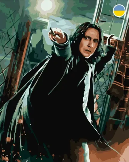 Картина по номерам ORIGAMI Гаррі Поттер - Снейп