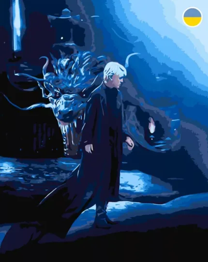 Картина по номерам ORIGAMI Гаррі Поттер - Драко