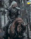 Картина по номерам ORIGAMI - Відьмак