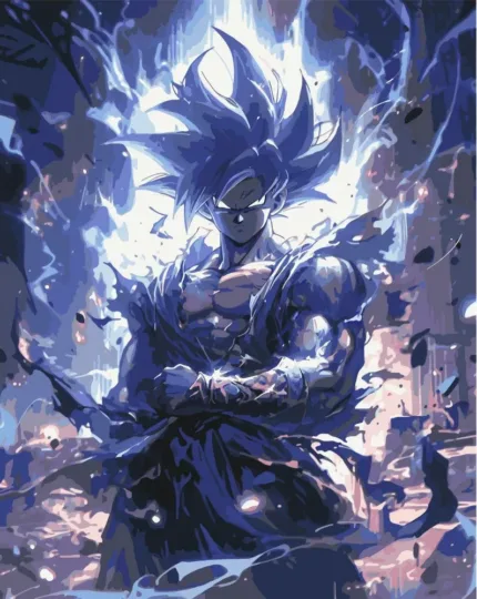 Картина по номерам ORIGAMI - Драгонбол