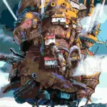 Картина по номерам ORIGAMI - Ходячий замок