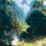 Картина по номерам ORIGAMI Тоторо