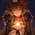 Картина по номерам ORIGAMI Геншин - Ху Тао