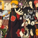 Картина по номерам ORIGAMI Наруто - Акацукі