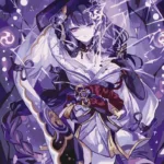 Картина по номерам ORIGAMI Геншин - Райден