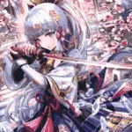 Картина по номерам ORIGAMI Геншин - Аяка