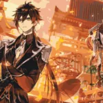 Картина по номерам ORIGAMI Геншин - Джун ЛіТарталья