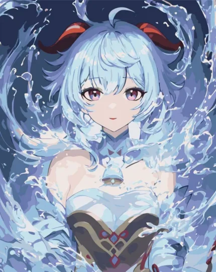 Картина по номерам ORIGAMI "Геншин - Гань Юй"