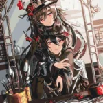 Картина по номерам ORIGAMI "Геншин - Ху ТаоДжун Лі"