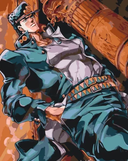 Картина по номерам ORIGAMI ДжоДжо - Джотаро