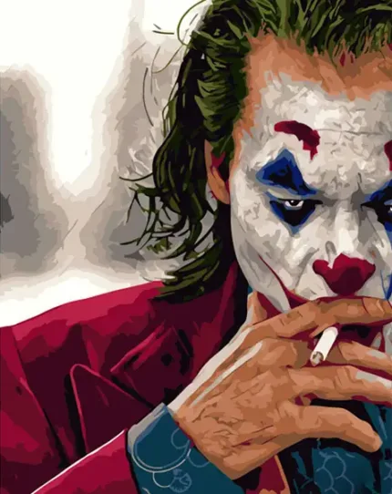 Картина по номерам "Джокер "