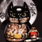 Картина по номерам "Сова Бетмен"