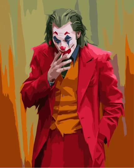 Картина по номерам "Джокер 1"
