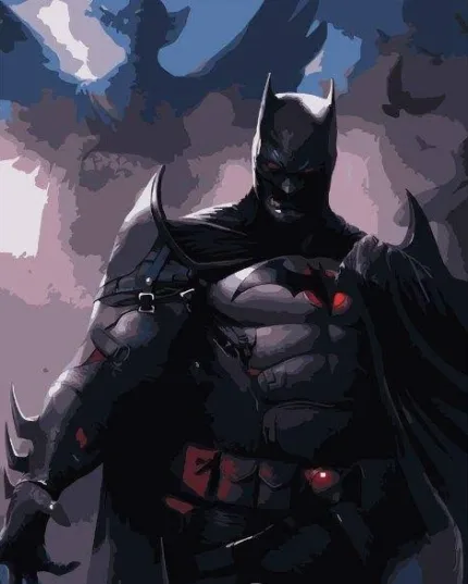 Картина по номерам DC - Бетмен