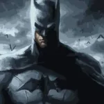 Картина по номерам DC - Бетмен art3