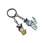 Брелок із металу - Рік та Морті fuck