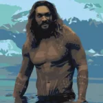 Картина по номерам DC - Аквамен