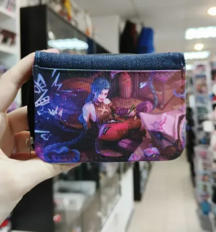 Джинсовий гаманець Аркейн - Джинкс