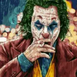 Картина по номерам "Погляд Джокера"