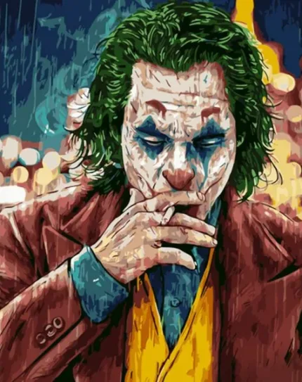 Картина по номерам "Погляд Джокера"