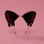 Вушка чорні з червоним