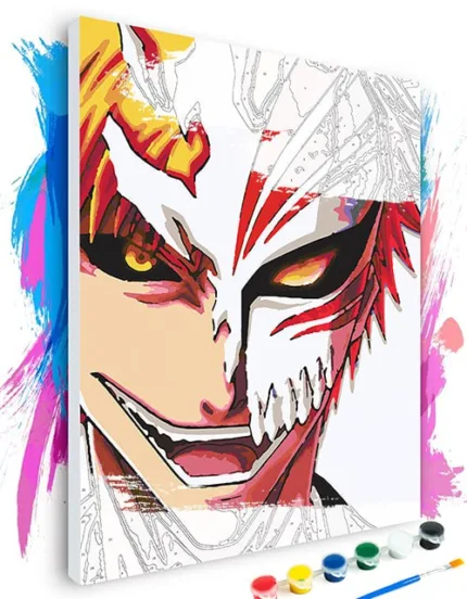 Картина за номерами Розмальовка Бліч - маска пустого