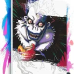 Картина по номерам Розмальовка Зошит смерті - Рюк