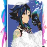 Розмальовка "Сяо"