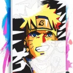 Картина по номерам Розмальовка - Наруто