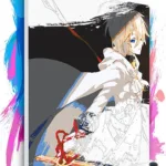 Картина по номерам Розмальовка Останній серафим - Мікаела