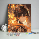 Картина по номерам Diy Геншин - Чжун Лі