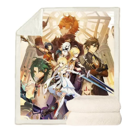 Ковдра Геншин 1