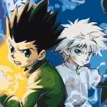 Картина по номерам на ДВП "Хантер х Хантер"