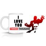 Чашка Марвел - I love you 3000 art 2