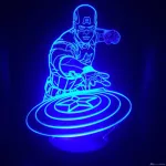 LED-світильник MARVEL - Капітан Америка