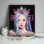 Картина по номерам BLACKPINK - Розе