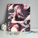 Картина по номерам Diy Геншин - Ху Тао