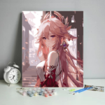 Картина по номерам Diy Геншин - Яе Міко