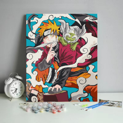 Картина по номерам Diy Наруто - Режим самітника