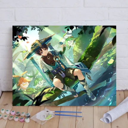 Картина по номерам Diy Геншин - Мандрівник