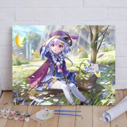 Картина по номерам Diy Геншин - Ци Ци