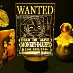 LED-світильник ВанПіс - Wanted Луффі