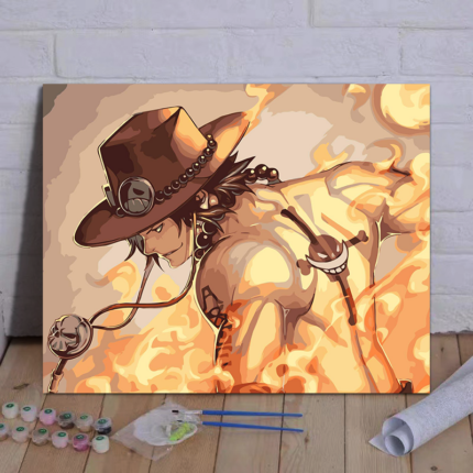 Картина по номерам Diy ВанПіс - Ейс