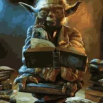 Картина по номерам ORIGAMI Зоряні війни - Йода